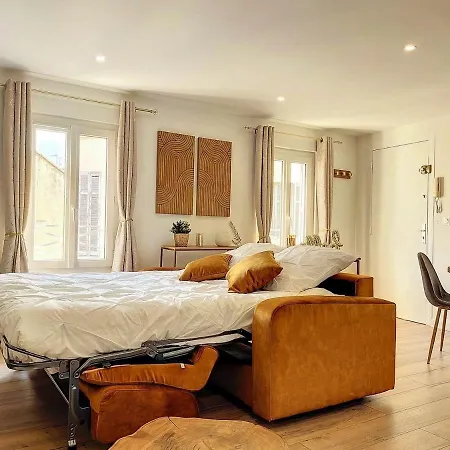 Apartment Cocon Forville - Palais Des Festivals, Plages, Clim, Marche Provencal, Vieux Port Et Suquet *